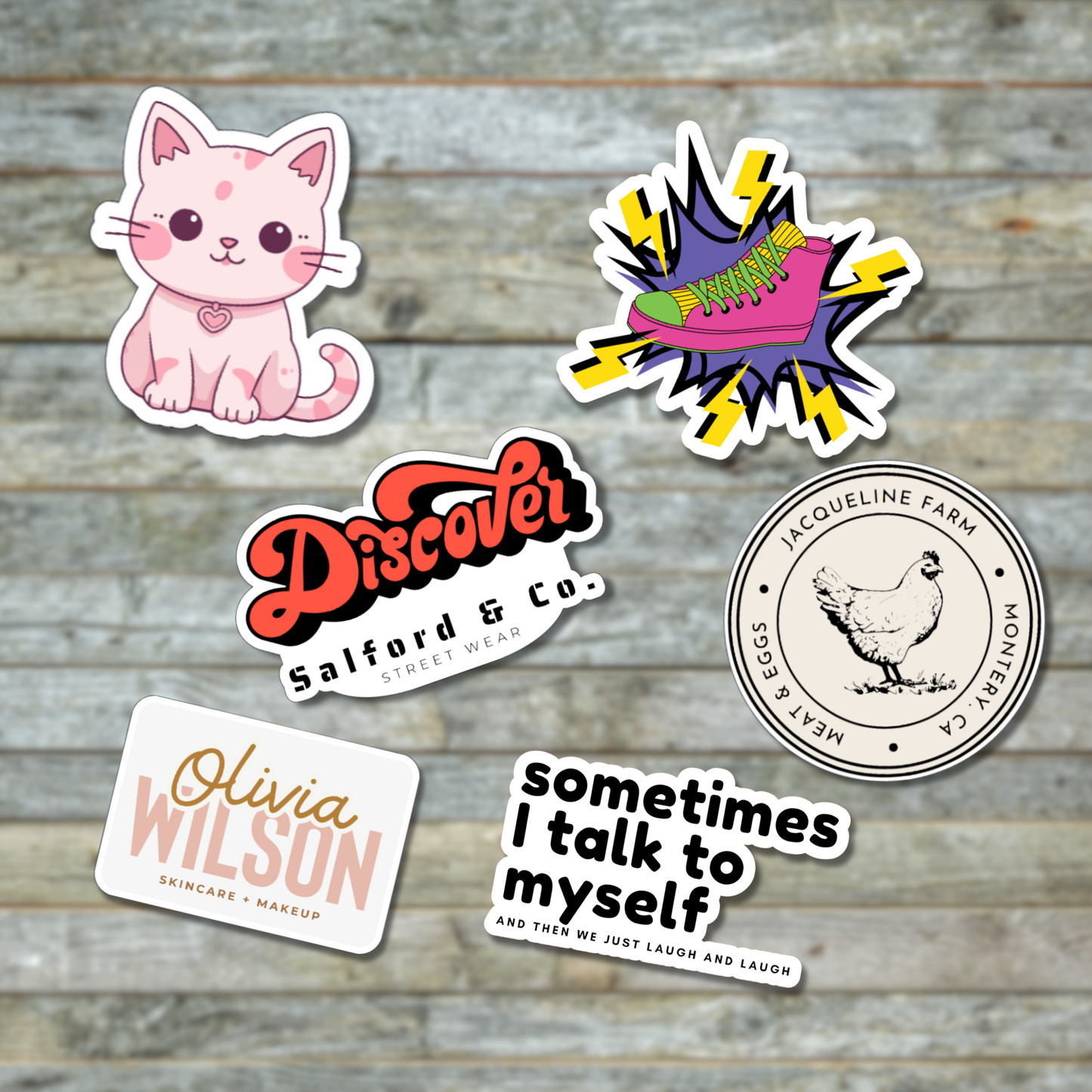 Let Us Make a Custom Sticker for You!