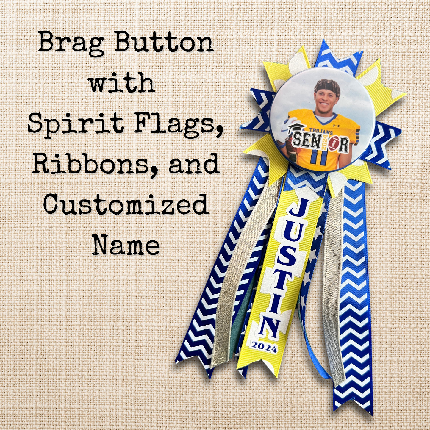 Brag Buttons! Great for Celebrating your Graduate or Team!