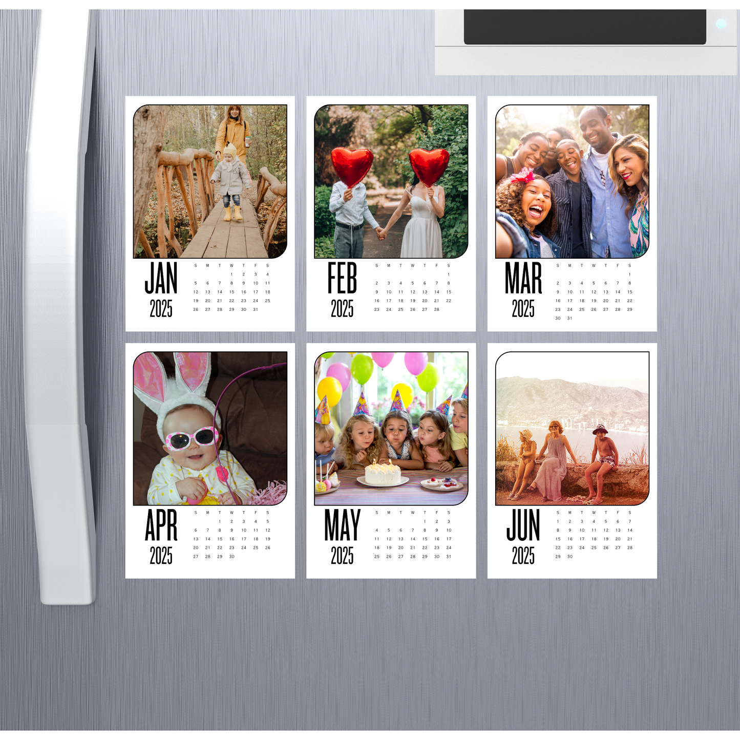 Personalized Magnetic Photo Calendars: Capture Your Year in Memories