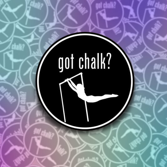 Got Chalk?  Die Cut Sticker