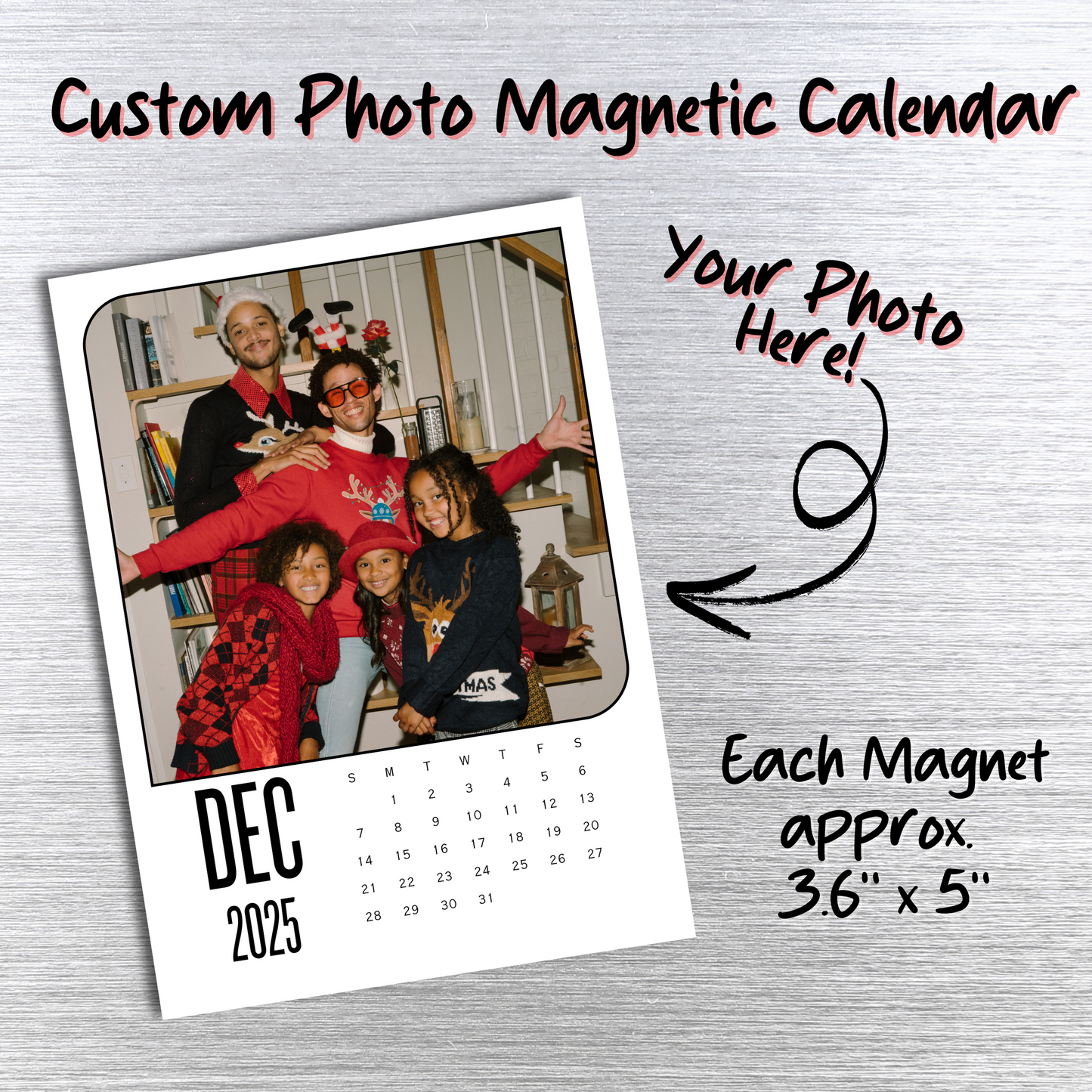 Personalized Magnetic Photo Calendars: Capture Your Year in Memories