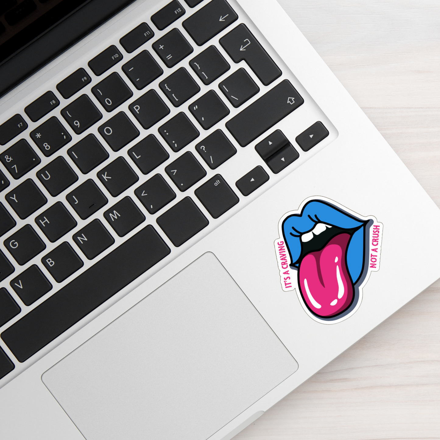 It's a Craving Not a Crush Die Cut Sticker