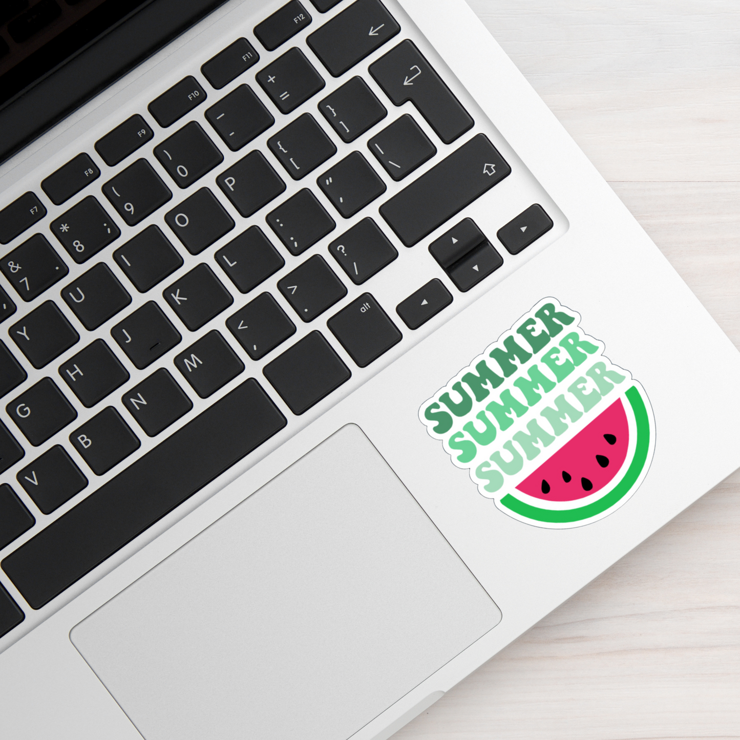 Summer Summer Summer (Watermelon Design) Die Cut Sticker