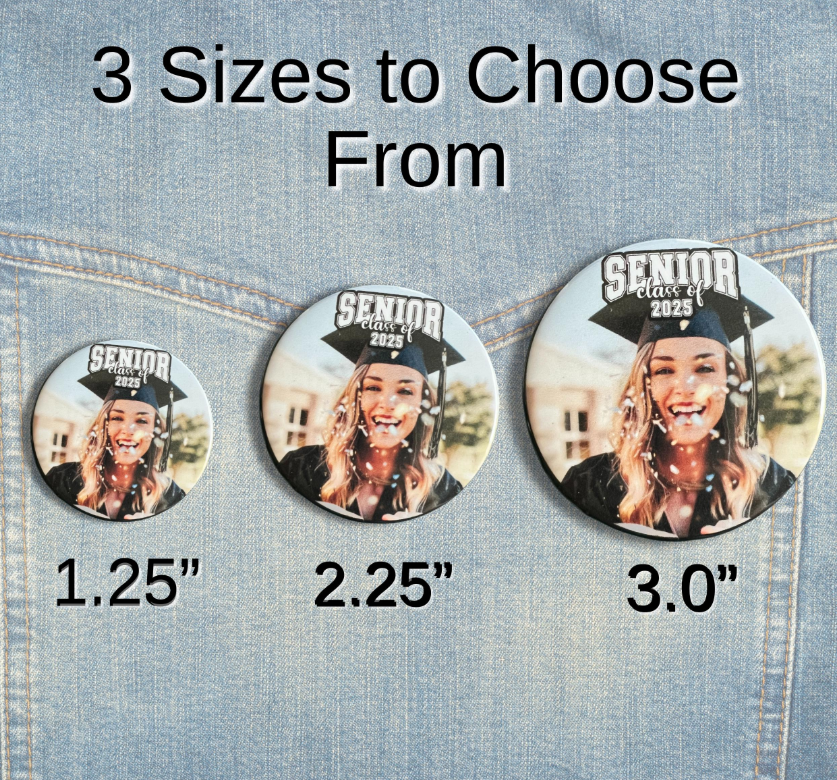 Dystopia Got You Down? Try Dissociation" Button Pin | Retro Humor | 3 Sizes: 1.25", 2.25", 3"