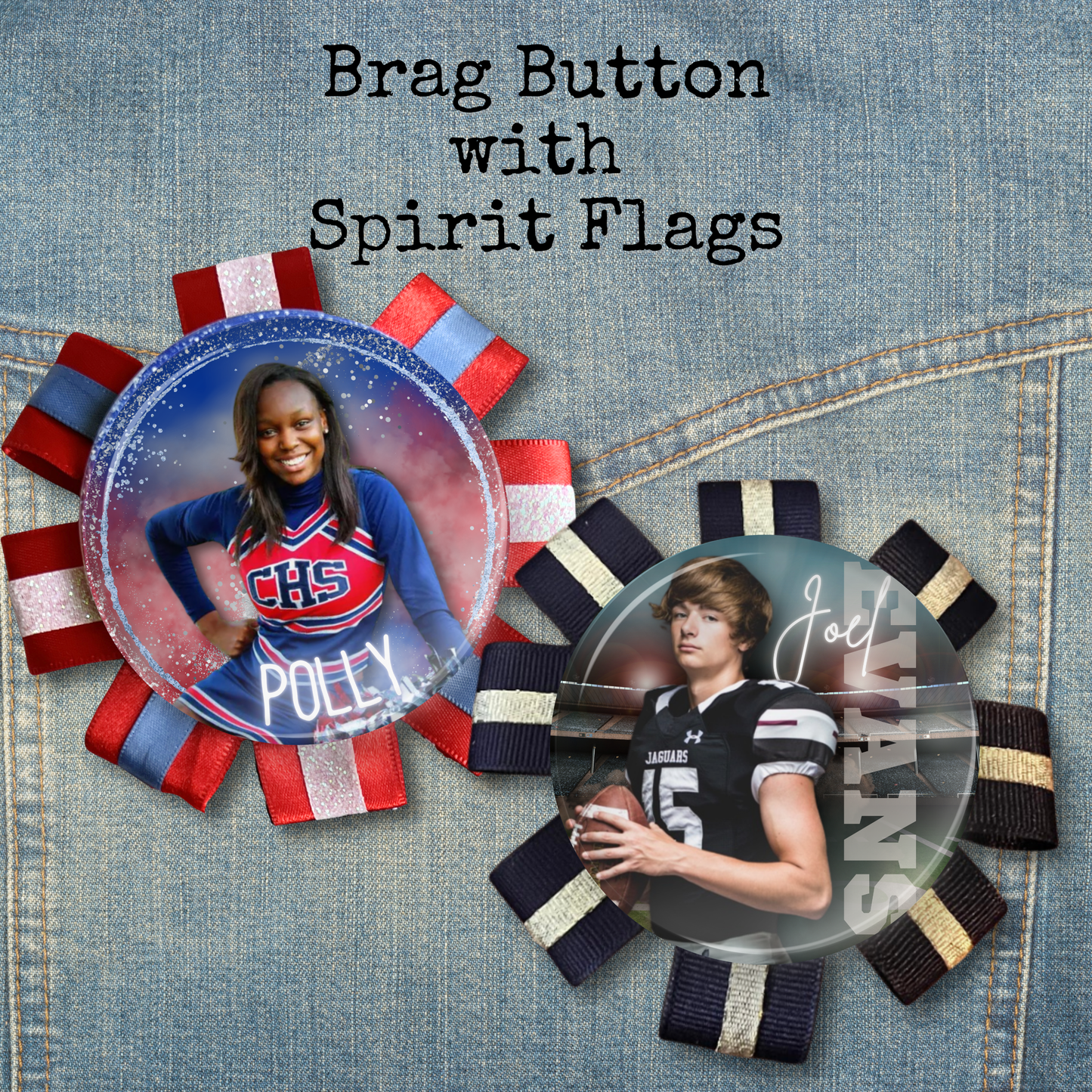 Brag Buttons! Great for Celebrating your Graduate or Team!